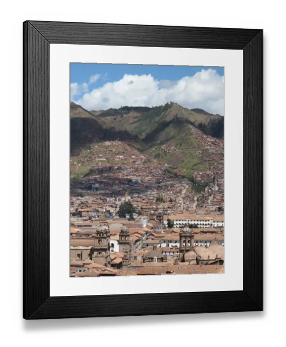 Framed Print : Peru_Cusco_Plaza de San Blas (6). jpg