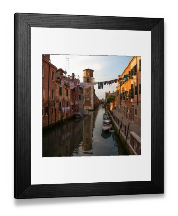 Framed Print : Canal view from Venezia Framed Print : Canal view from Venezia
