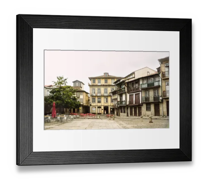 Framed Print : City of Guimarues in Portugal Framed Print : City of Guimarues in Portugal