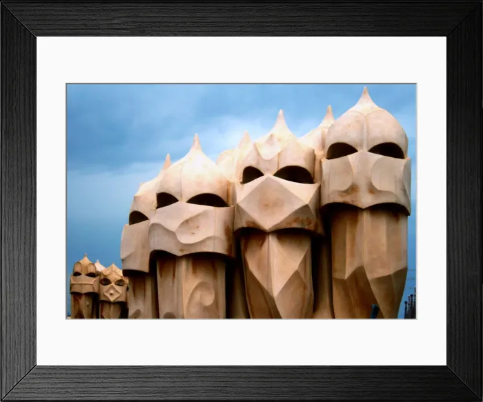 Framed Print : Masked chimneys Framed Print : Masked chimneys
