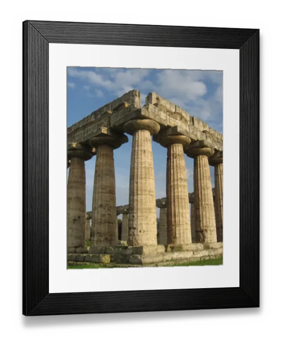 Framed Print : Paestum, Campania, Italy Framed Print : Paestum, Campania, Italy