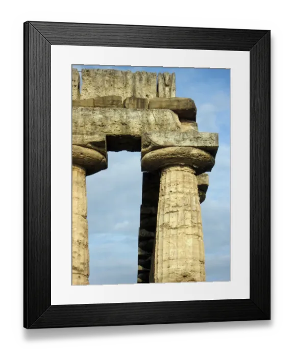 Framed Print : Paestum, Campania, Italy Framed Print : Paestum, Campania, Italy