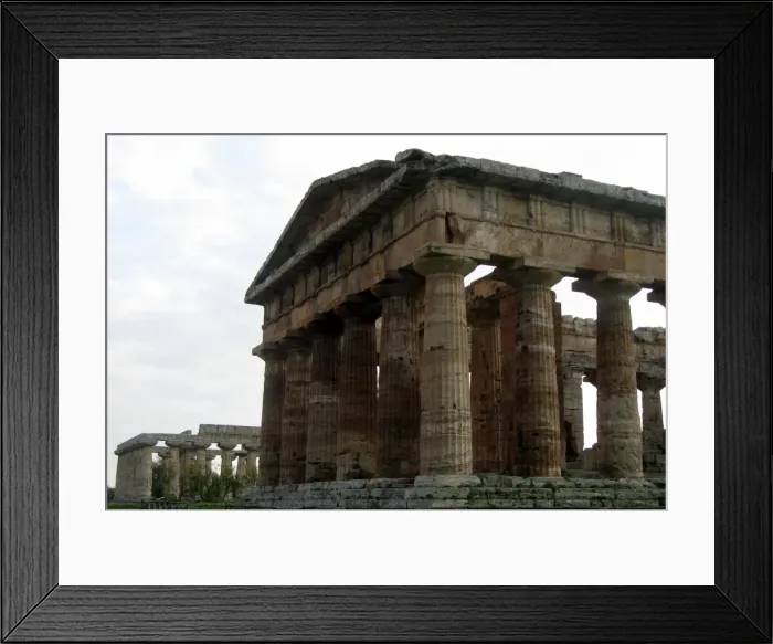 Framed Print : Paestum, Campania, Italy Framed Print : Paestum, Campania, Italy
