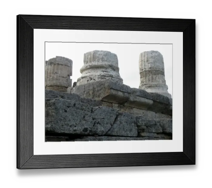 Framed Print : Paestum, Campania, Italy Framed Print : Paestum, Campania, Italy
