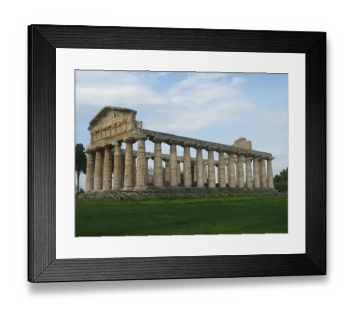 Framed Print : Paestum, Campania, Italy Framed Print : Paestum, Campania, Italy