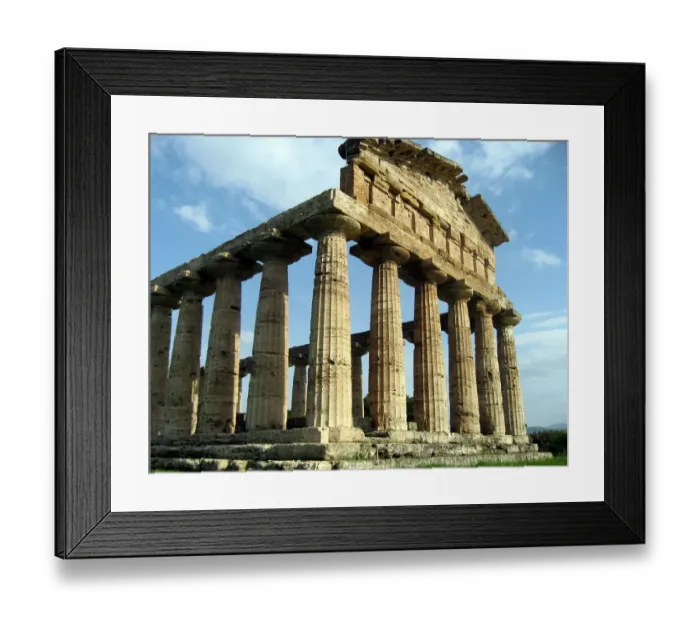Framed Print : Paestum, Campania, Italy Framed Print : Paestum, Campania, Italy