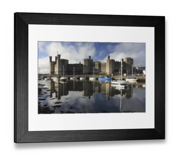 Framed Print : Caernarfon, Gwynedd, Wales Framed Print : Caernarfon, Gwynedd, Wales