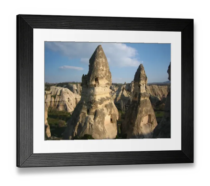Framed Print : Fairy Chimneys in Goreme (Cappadocia) Framed Print : Fairy Chimneys in Goreme (Cappadocia)