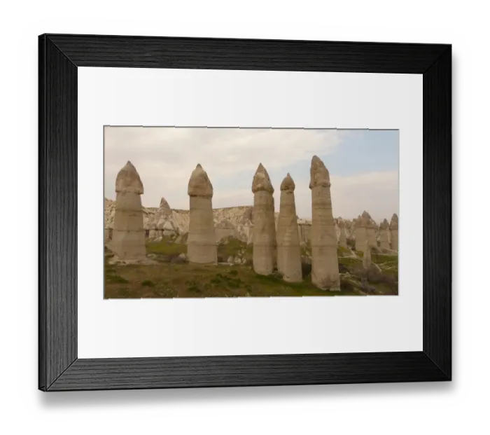 Framed Print : Vallidere or Honey Valley in Cappadocia Framed Print : Vallidere or Honey Valley in Cappadocia
