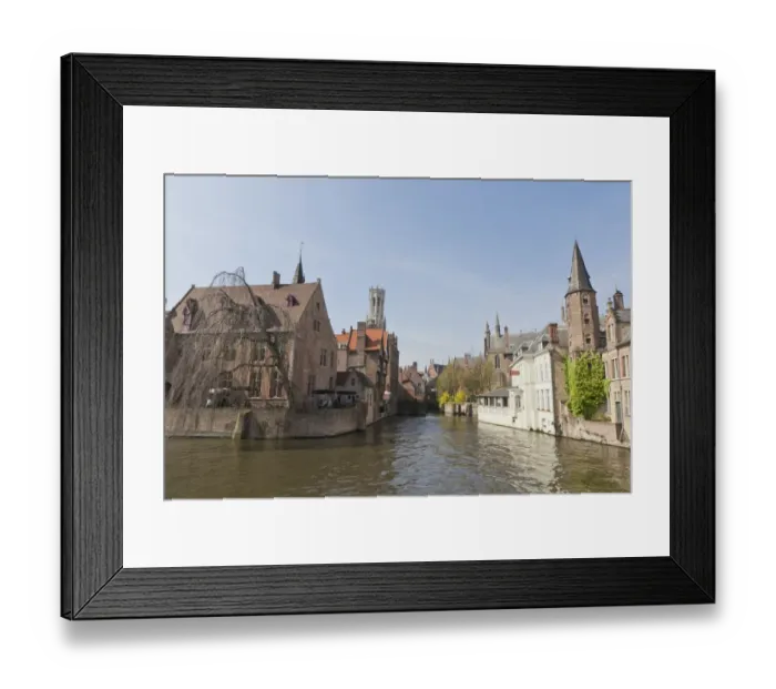 Framed Print : Bruges, West Flanders, Belgium Framed Print : Bruges, West Flanders, Belgium