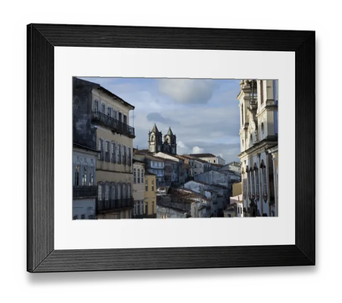 Framed Print : Salvador - old town Framed Print : Salvador - old town
