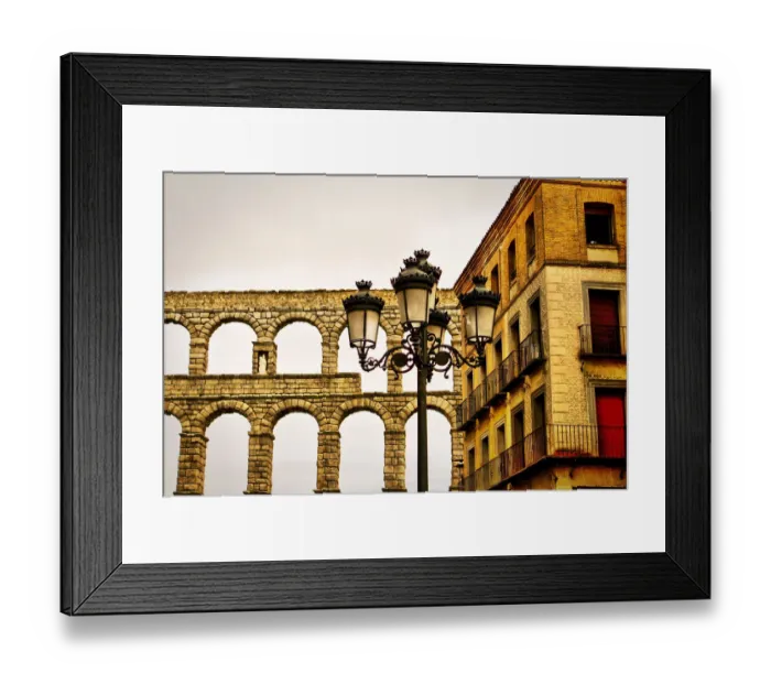 Framed Print : Aqueduct of Segovia Framed Print : Aqueduct of Segovia