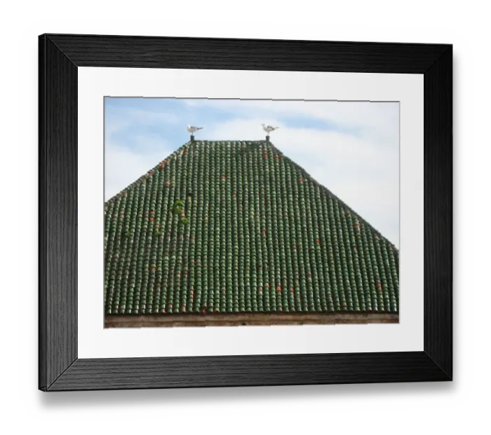 Framed Print : Roof, Essaouria, Morocco Framed Print : Roof, Essaouria, Morocco