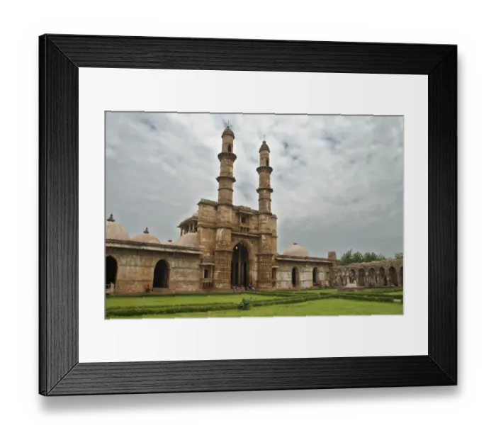 Framed Print : Jama Masjid in Champaner