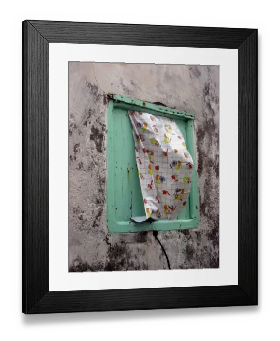 Framed Print : Window, Essaouira, Morocco