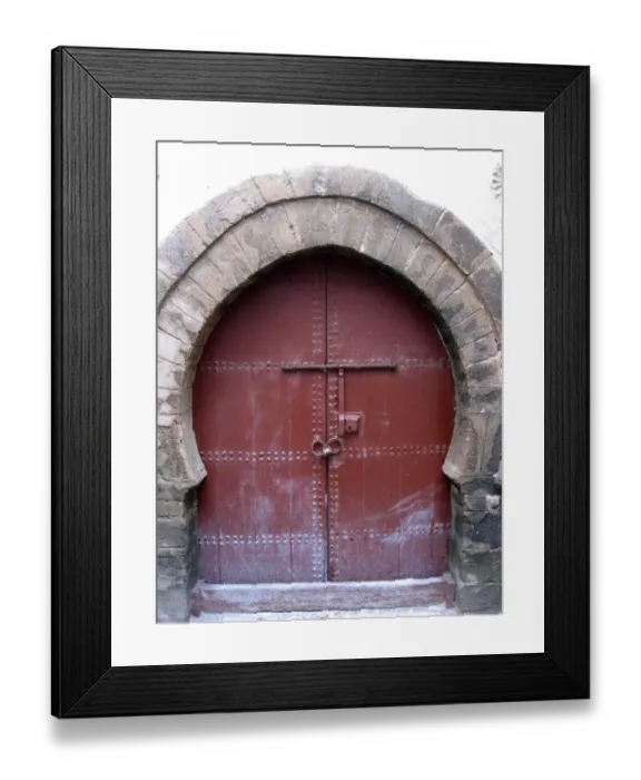 Framed Print : Doorway, Essaouira, Morocco Framed Print : Doorway, Essaouira, Morocco