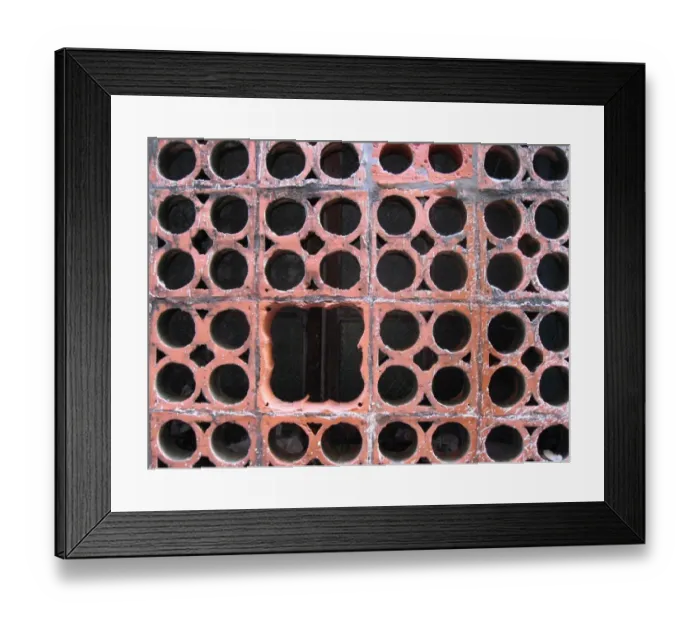 Framed Print : Grille, Essaouira, Morocco Framed Print : Grille, Essaouira, Morocco
