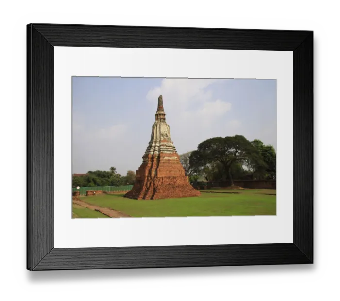 Framed Print : Wat Chaiwatthanaram Framed Print : Wat Chaiwatthanaram