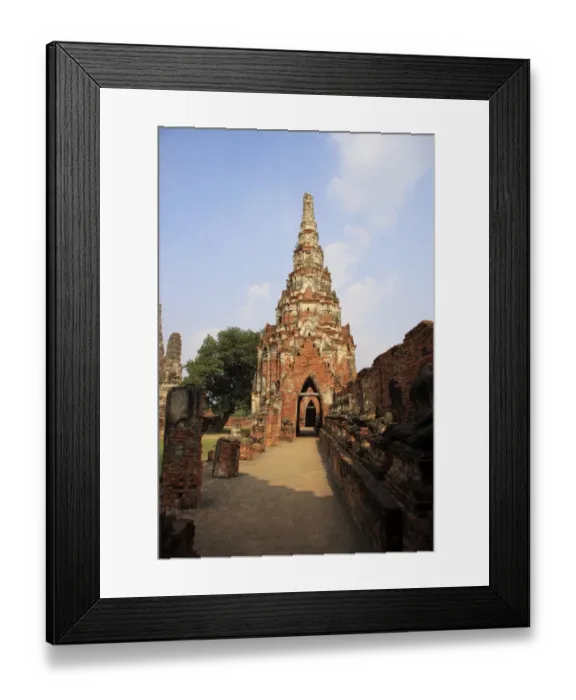 Framed Print : Wat Chaiwatthanaram Framed Print : Wat Chaiwatthanaram