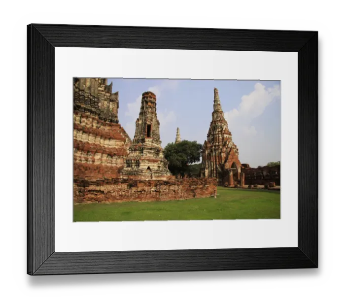 Framed Print : Wat Chaiwatthanaram Framed Print : Wat Chaiwatthanaram