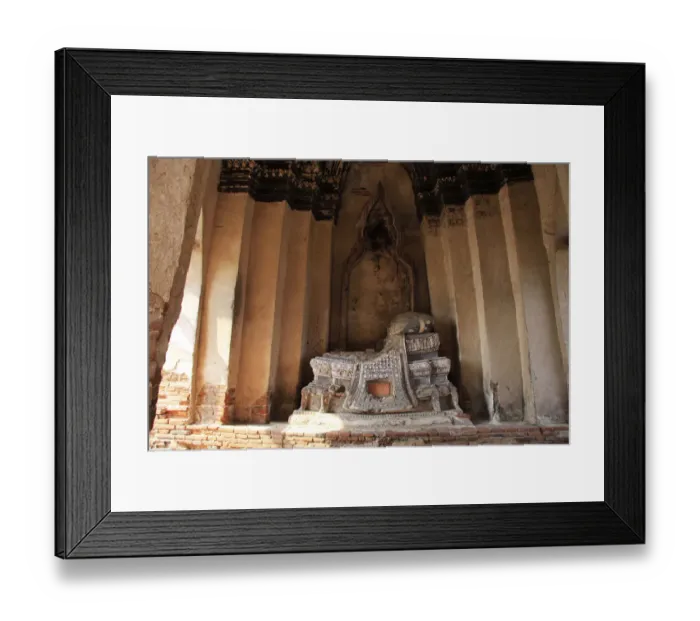 Framed Print : Ruins of Wat Chaiwatthanaram Framed Print : Ruins of Wat Chaiwatthanaram