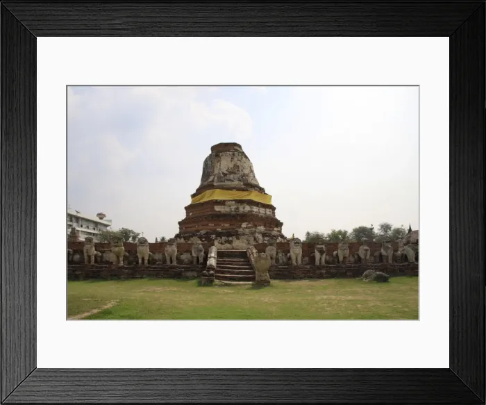 Framed Print : Ruins of Ayutthaya Wat Mahathat Framed Print : Ruins of Ayutthaya Wat Mahathat