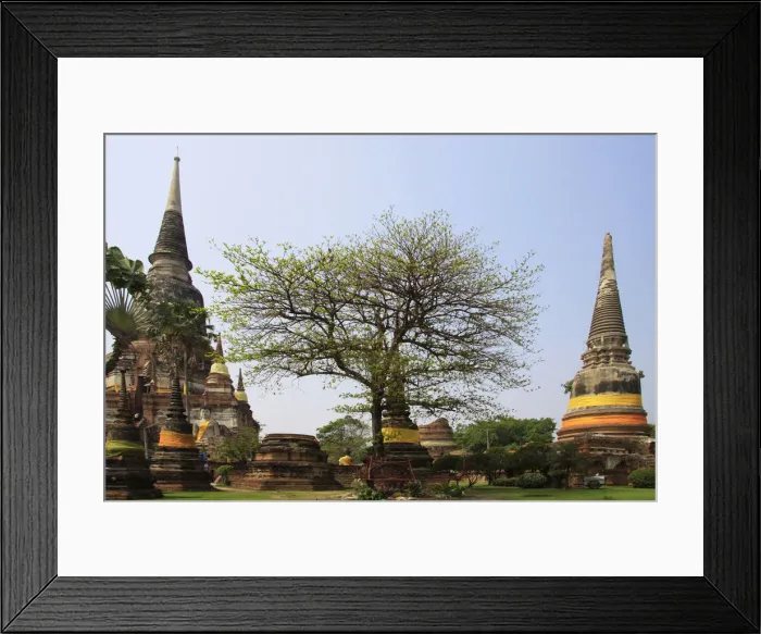 Framed Print : Wat Yai Chaya Mongkol Temple Framed Print : Wat Yai Chaya Mongkol Temple