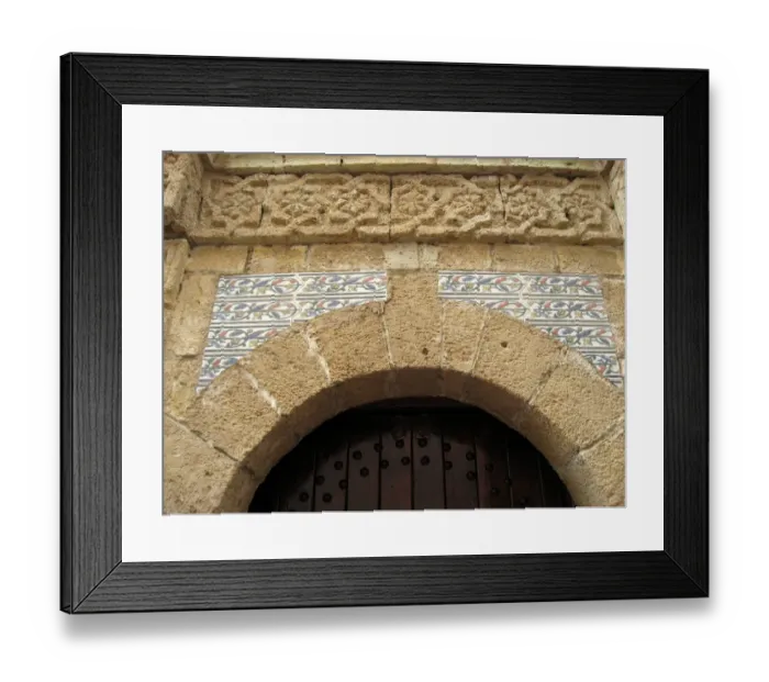 Framed Print : Doorway, Essaouira, Morocco Framed Print : Doorway, Essaouira, Morocco