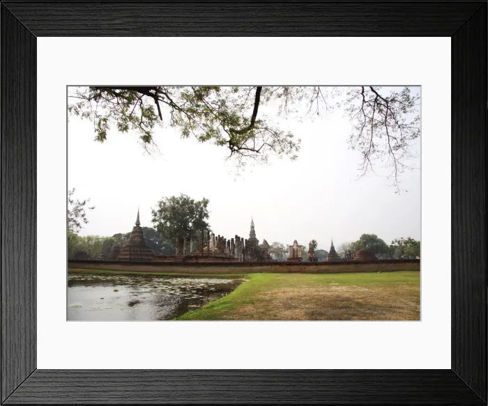 Framed Print : Wat Mahathat of Sukhothai Framed Print : Wat Mahathat of Sukhothai