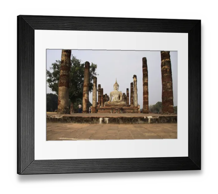 Framed Print : Wat Mahathat Temple