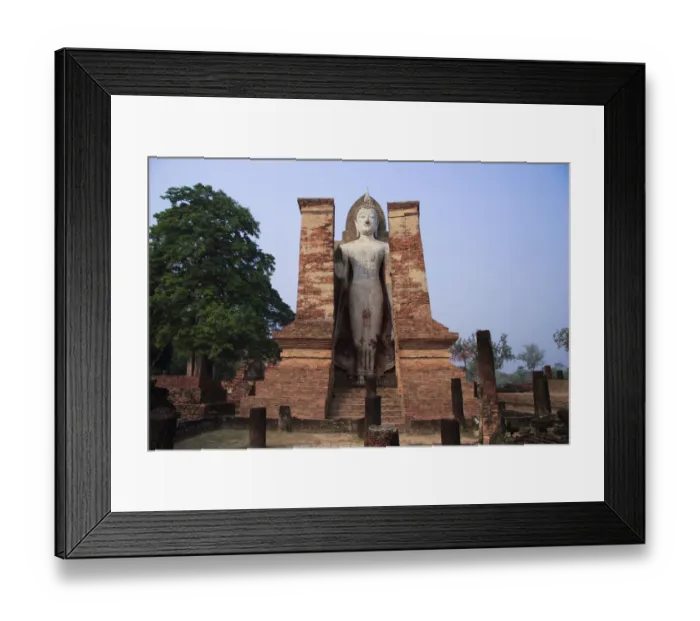 Framed Print : Buddha Statue at Wat Mahathat Framed Print : Buddha Statue at Wat Mahathat