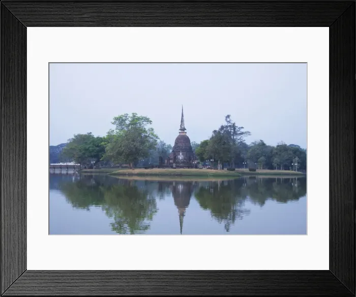 Framed Print : Wat Mahathat of Sukhothai Framed Print : Wat Mahathat of Sukhothai