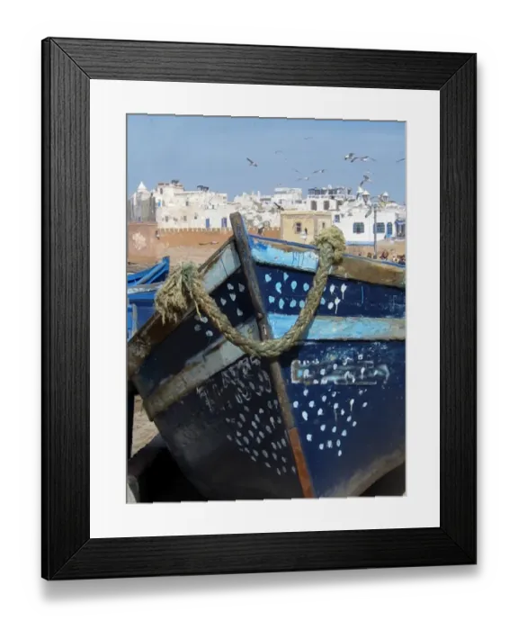 Framed Print : Port, Essaouira, Morocco Framed Print : Port, Essaouira, Morocco