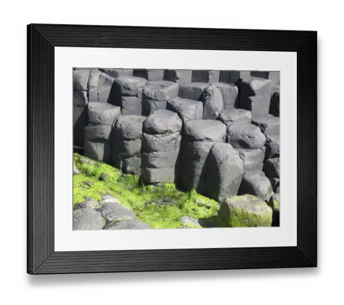 Framed Print : Giants Causeway, County Antrim, Northern Ireland Framed Print : Giants Causeway, County Antrim, Northern Ireland