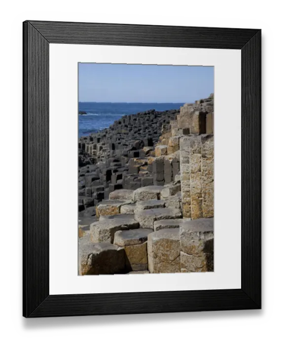 Framed Print : Giants Causeway, County Antrim, Northern Ireland Framed Print : Giants Causeway, County Antrim, Northern Ireland