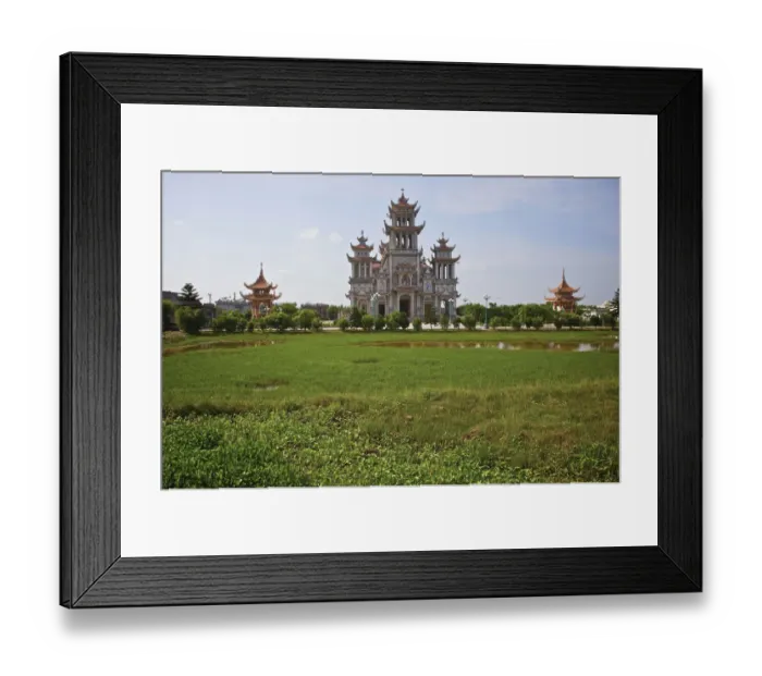 Framed Print : Catholic Church, Giao Thn Commune, Ramsar site and Biosphere Reserve, Red River Delta, Xuan Thuy national park, Vietnam, UNESCO World Heritage Site Framed Print : Catholic Church, Giao Thn Commune, Ramsar site and Biosphere Reserve, Red River Delta, Xuan Thuy national park, Vietnam, UNESCO World Heritage Site
