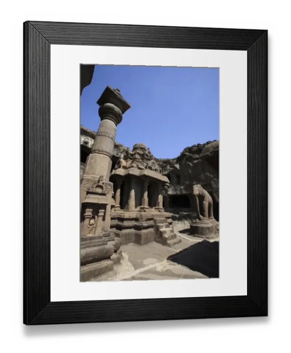 Framed Print : Ellora Caves, Ellora, India Framed Print : Ellora Caves, Ellora, India