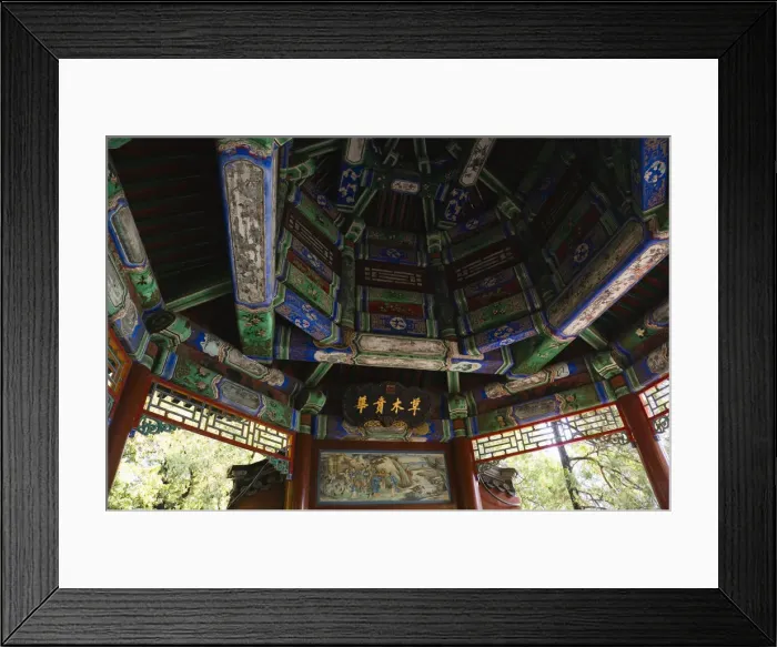 Framed Print : Long Corridor at Summer Palace, Beijing, China Framed Print : Long Corridor at Summer Palace, Beijing, China
