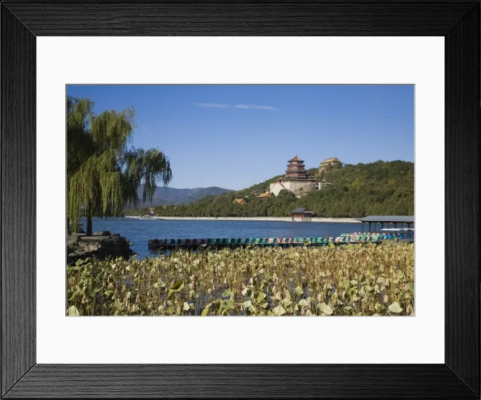 Framed Print : Summer Palace and Kunming Lake, Beijing, China