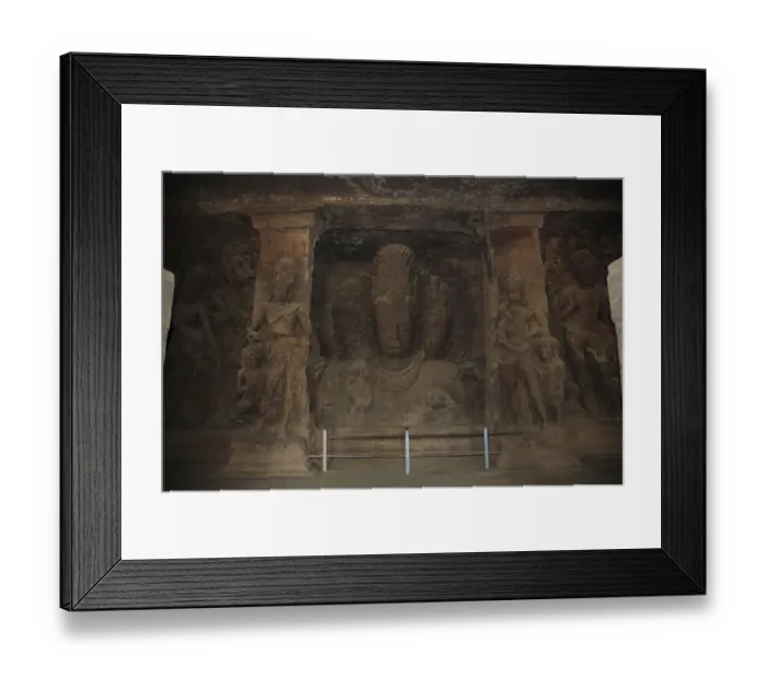 Framed Print : Elephanta Caves, Mumbai, India Framed Print : Elephanta Caves, Mumbai, India