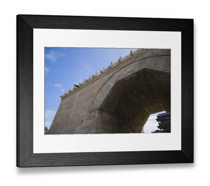Framed Print : Juyongguan Pass of the Great Wall of China Framed Print : Juyongguan Pass of the Great Wall of China