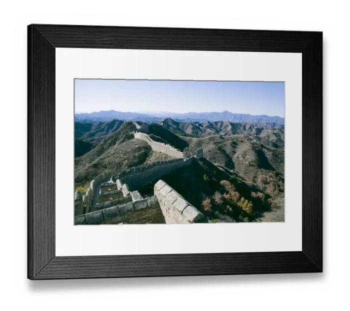 Framed Print : The Great Wall of China Framed Print : The Great Wall of China
