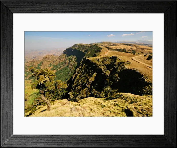 Framed Print : Simien mountains - Simien National Park Framed Print : Simien mountains - Simien National Park