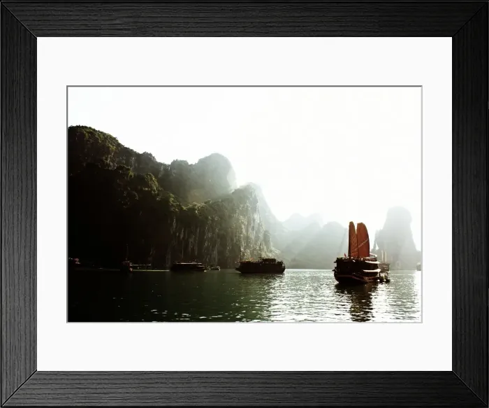 Framed Print : Ha Long Bay Morning Framed Print : Ha Long Bay Morning