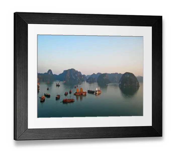 Framed Print : Ha Long Bay Framed Print : Ha Long Bay