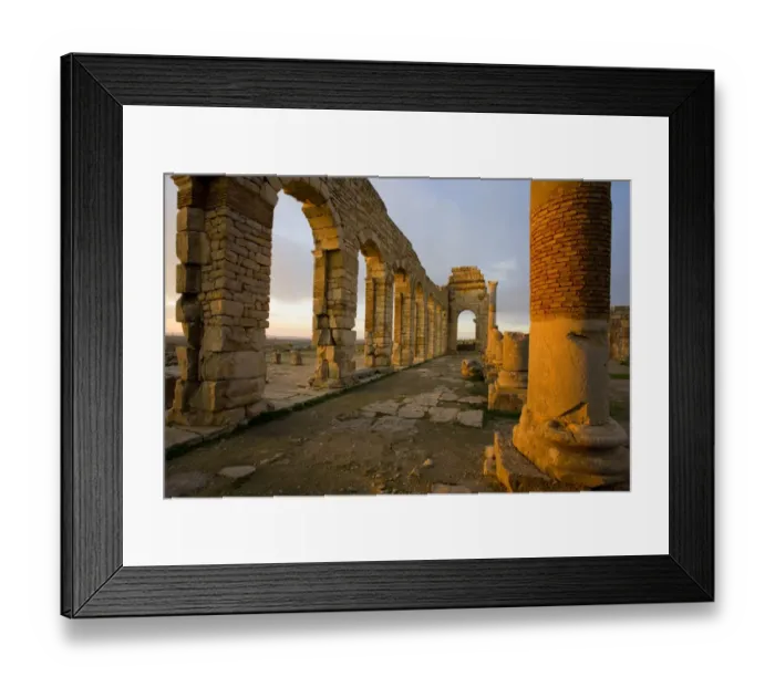 Framed Print : Fes. Home of Volubilis city Roman World Heritage Site 9th November 2008 Framed Print : Fes. Home of Volubilis city Roman World Heritage Site 9th November 2008