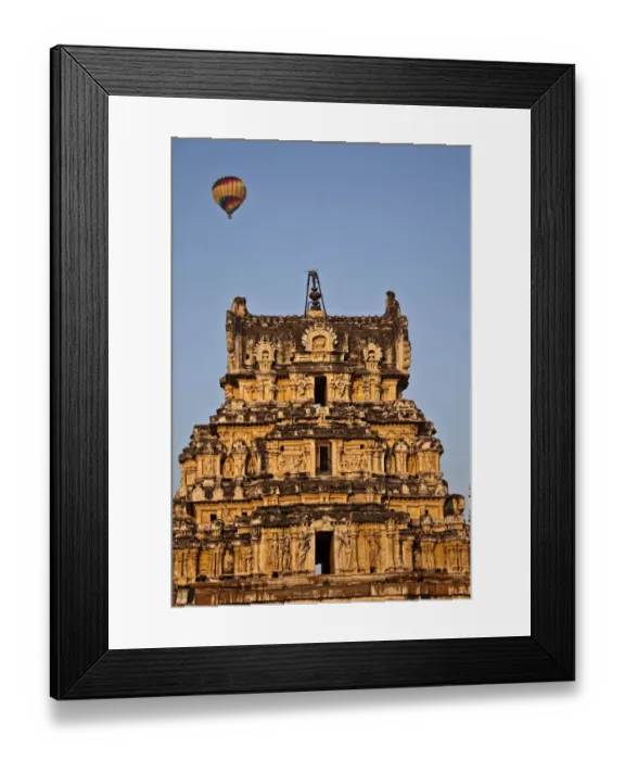 Framed Print : templo virupaksha Framed Print : templo virupaksha