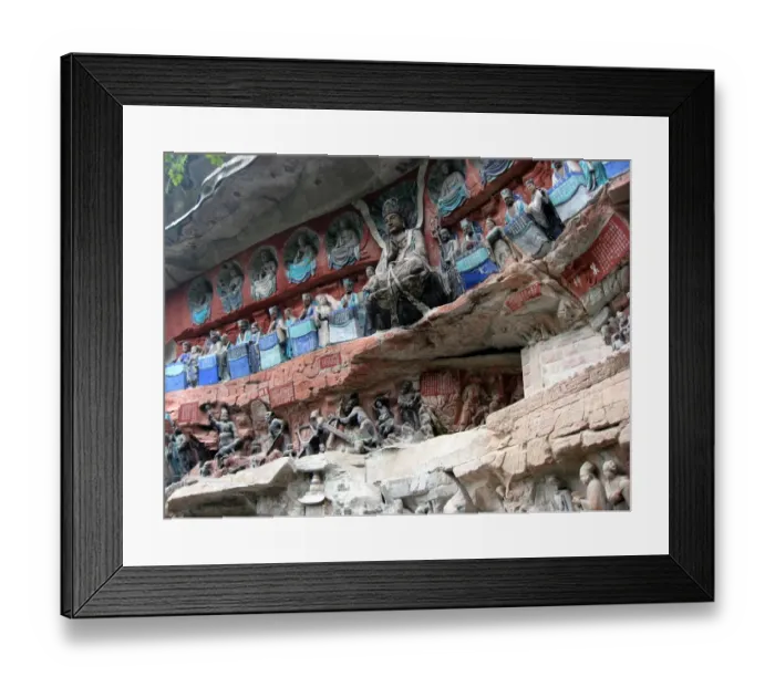 Framed Print : Dazu, Chongqing, China Framed Print : Dazu, Chongqing, China