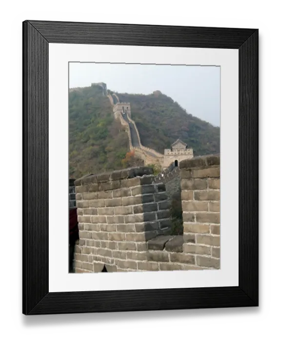 Framed Print : Great Wall of China, Beijing, China Framed Print : Great Wall of China, Beijing, China