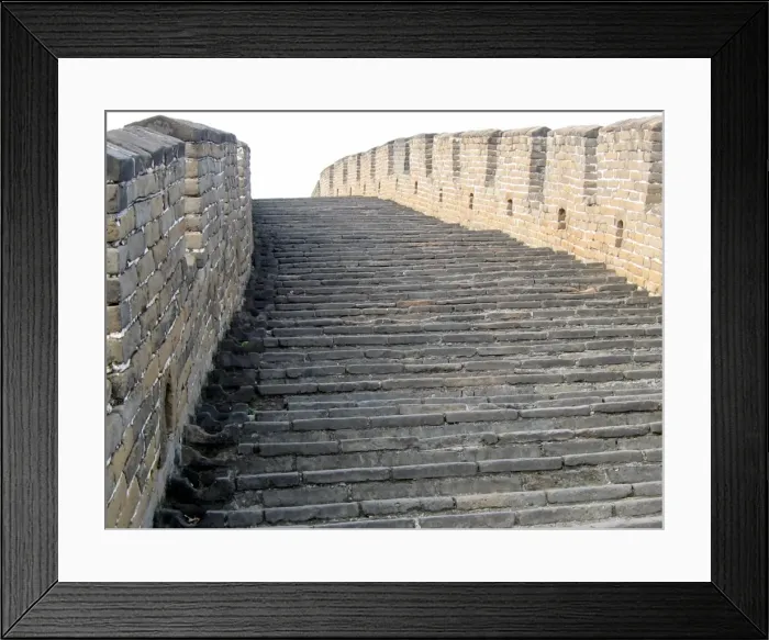 Framed Print : Great Wall of China, Beijing, China